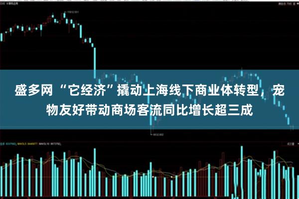 盛多网 “它经济”撬动上海线下商业体转型，宠物友好带动商场客流同比增长超三成