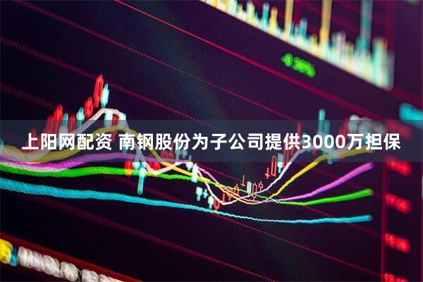 上阳网配资 南钢股份为子公司提供3000万担保